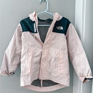 The North Face Kids Pink Rain Jacket